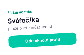 Pracovní nabídka v aplikaci Parino